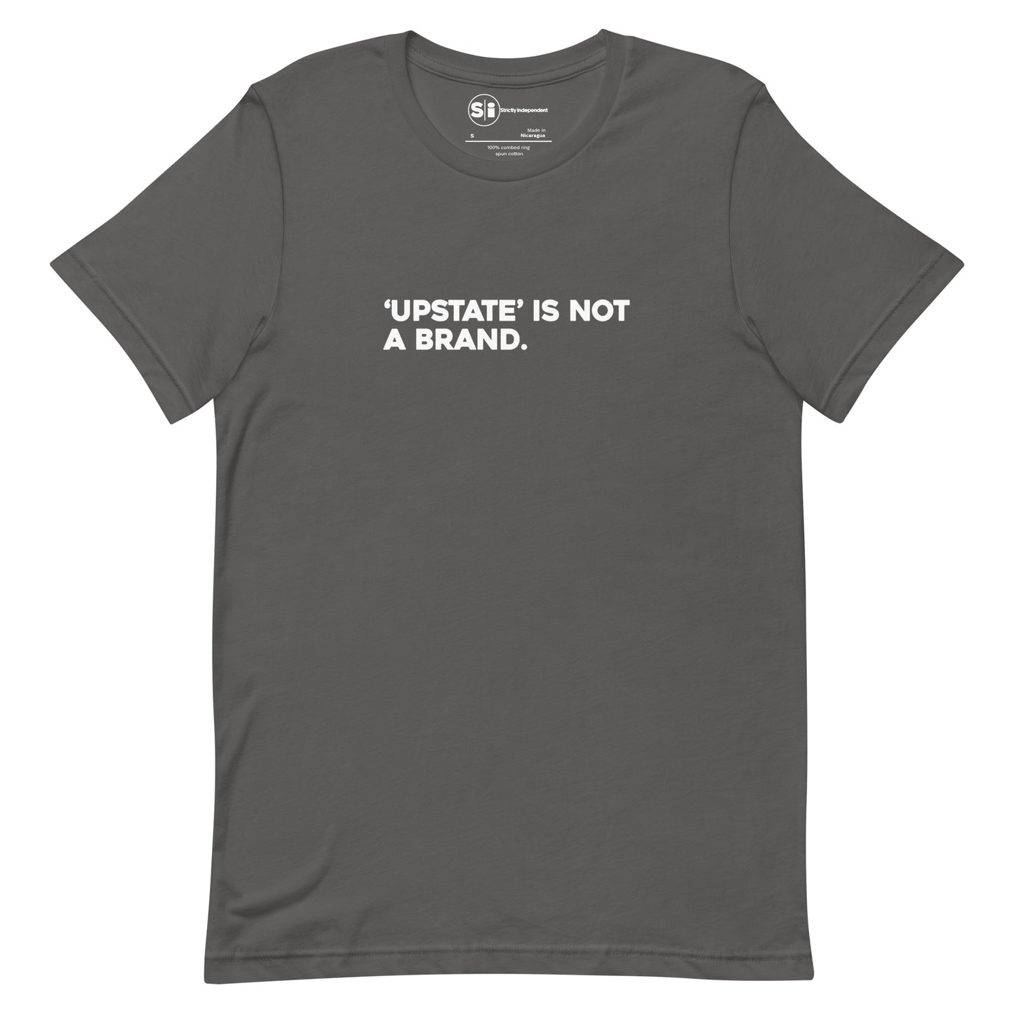 'Upstate Is Not A Brand' - Unisex Soft T-Shirt
