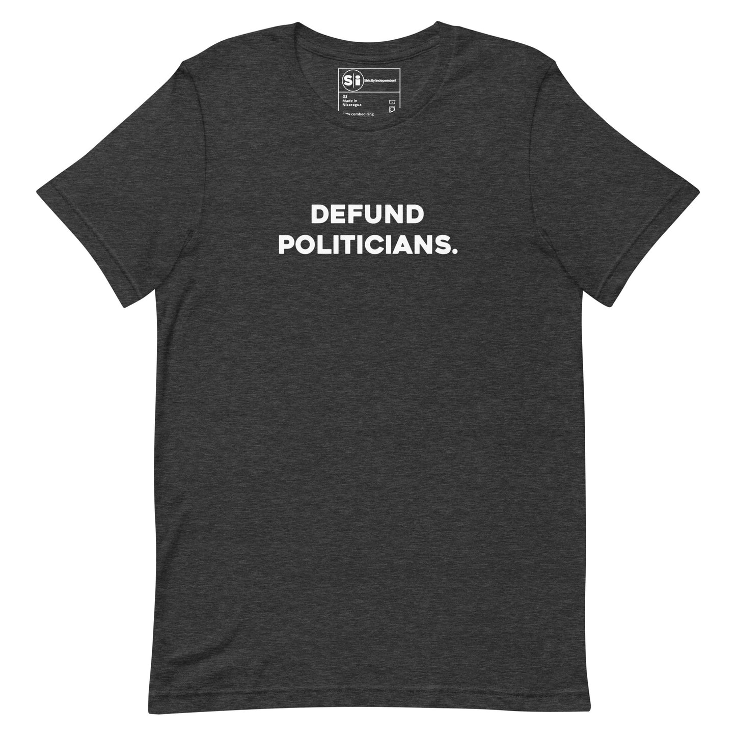 'Defund Politicians' - Vintage T-Shirt