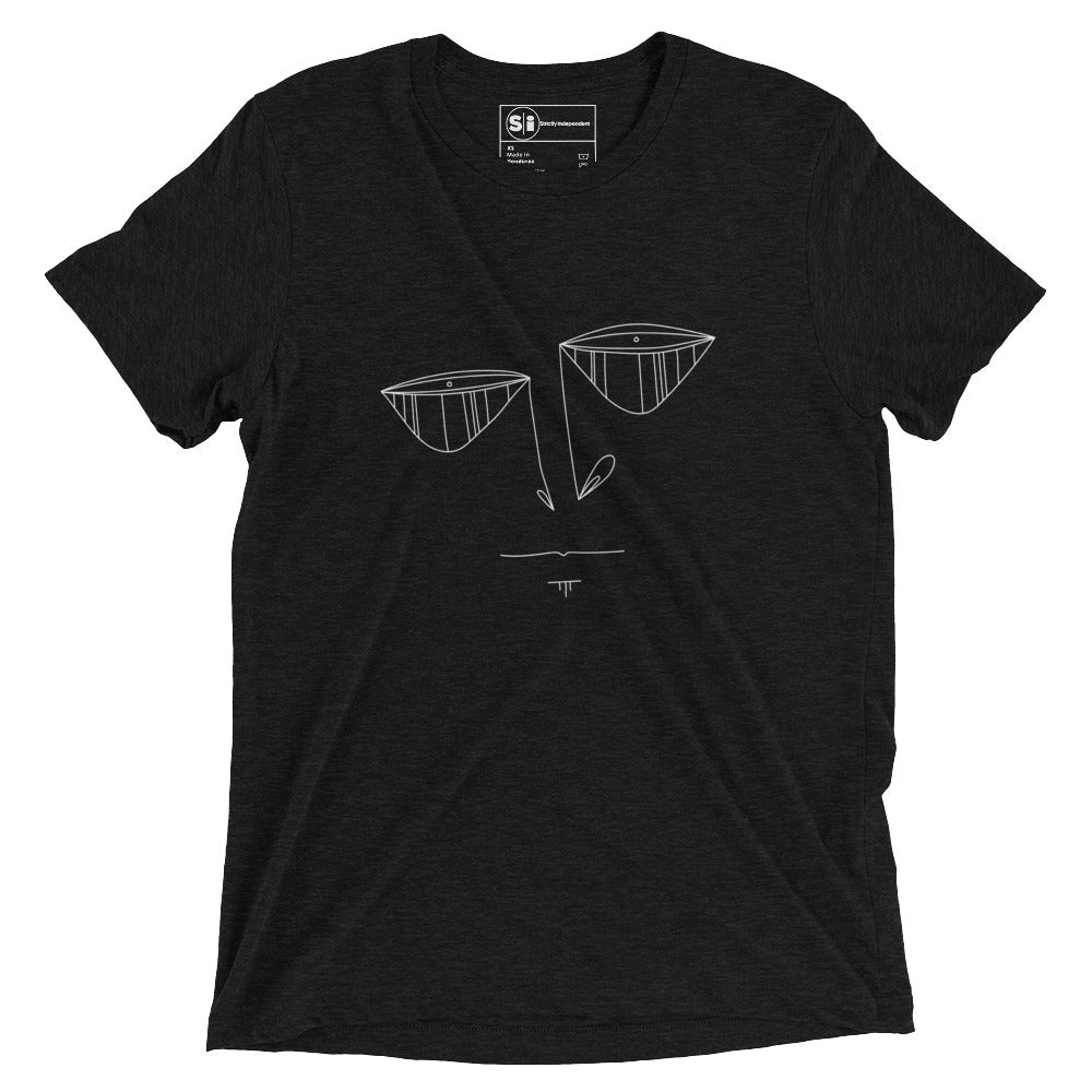 'Drip' Face - Vintage Tri-Blend T-Shirt